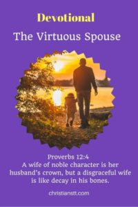 Devotional – The Virtuous Spouse