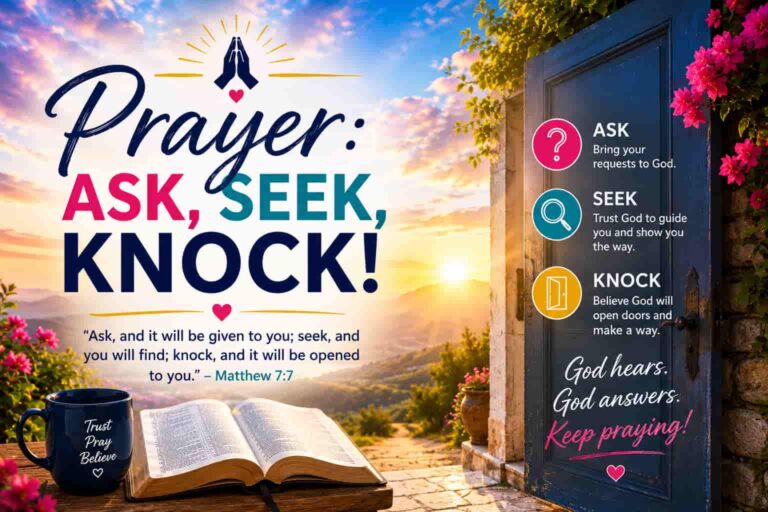 Prayer: Ask, Seek, Knock!