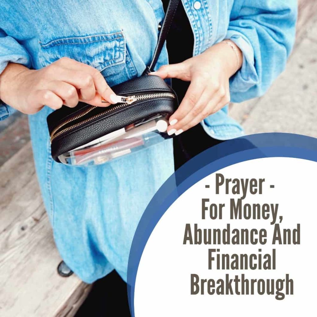 prayer for finance meeting