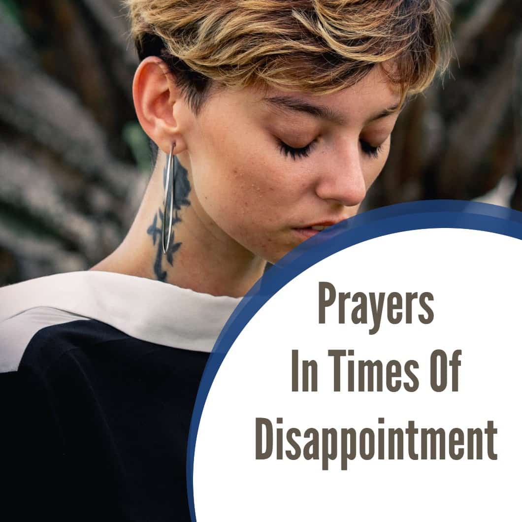 Prayers In Times Of Disappointment