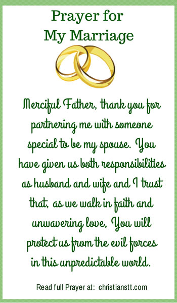 Prayer for My Marriage