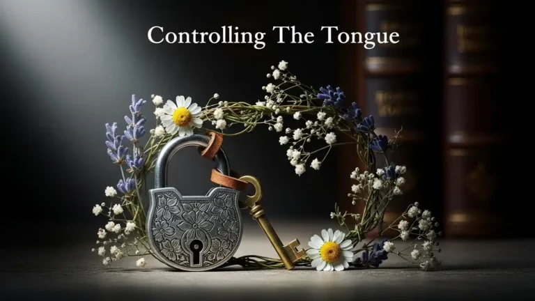Prayer For Controlling The Tongue