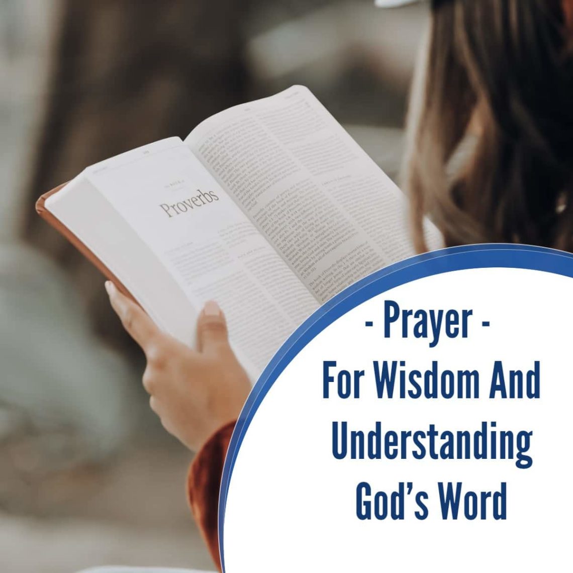 Prayer For Wisdom And Understanding God's Word - ChristiansTT