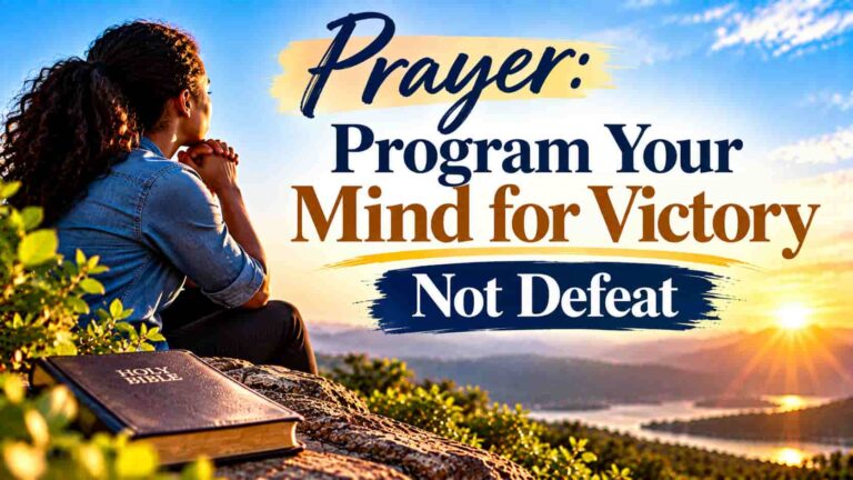Prayer for Programing Your Mind for Victory and Success