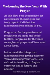 New-year-Prayer