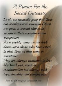 prayer for social outcasts