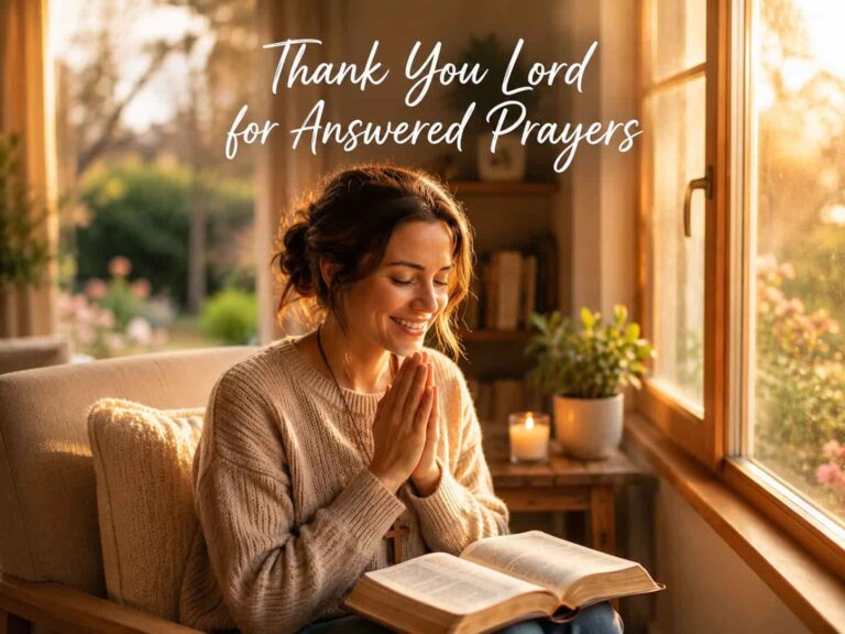 Prayer - Thank You Father for Answered Prayers