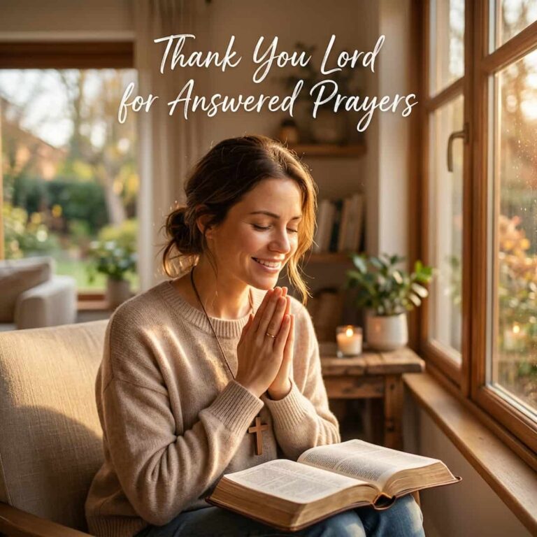 Prayer – Thank You Father for Answered Prayers