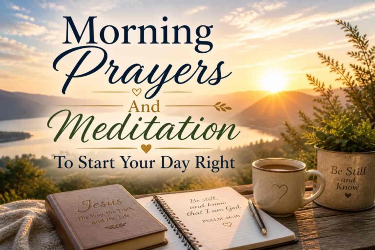 Morning Prayers And Meditation To Start Your Day Right