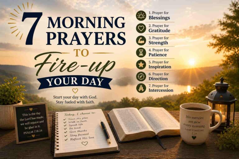 7 Morning Prayers To Fire-up Your Day