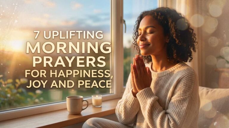 7 Uplifting Morning Prayers For Happiness, Joy And Peace
