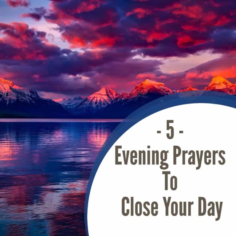 5 Evening Prayers To Close Your Day - ChristiansTT