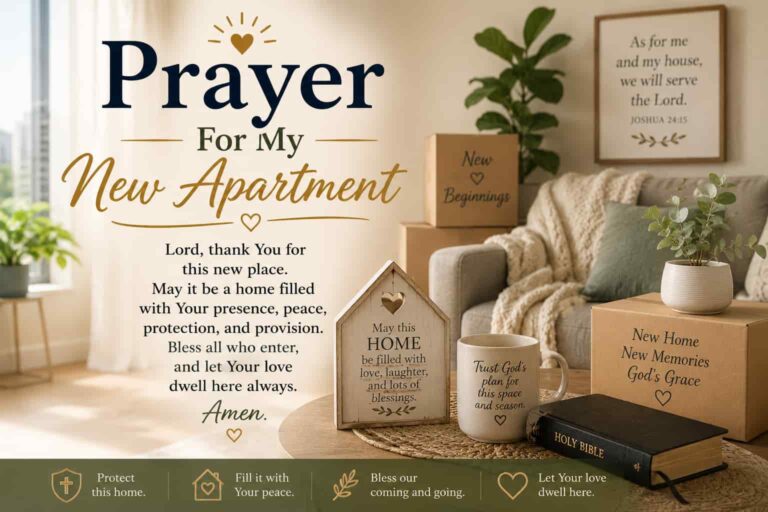 Prayer For My New Apartment