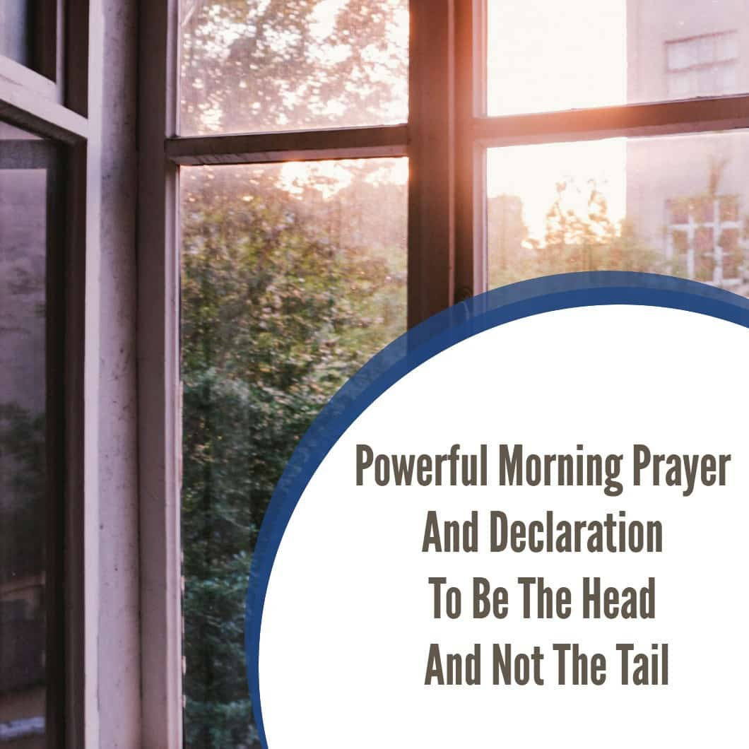 powerful morning prayer