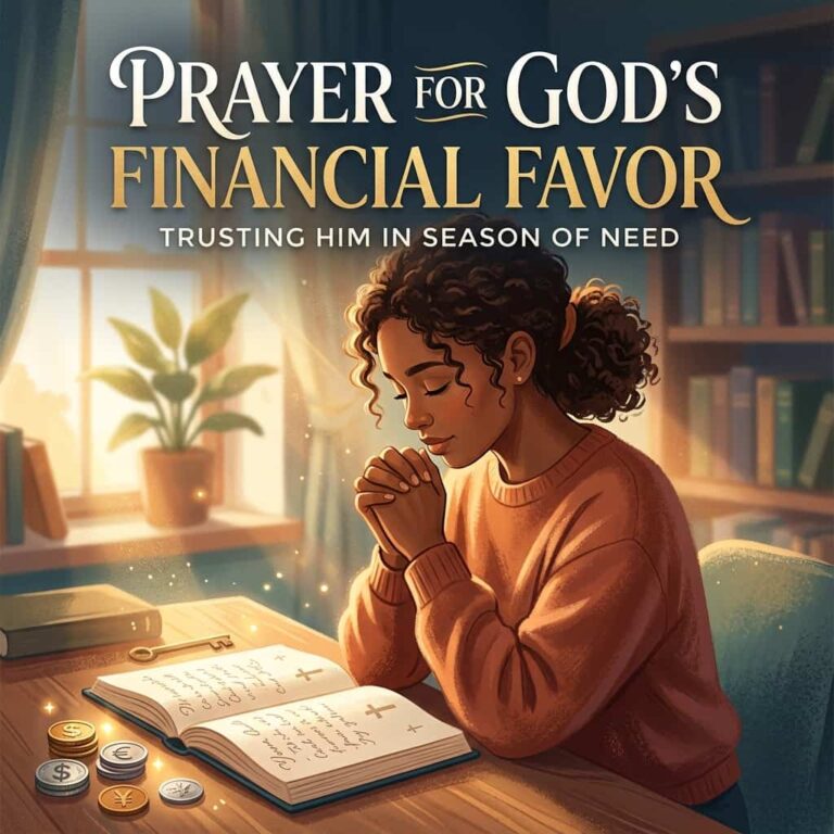 Prayer For God's Financial Favor
