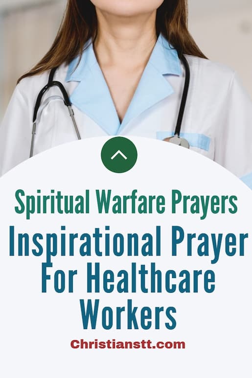 Inspirational Prayer For Healthcare Workers