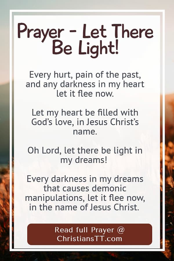 Prayer – Let There Be Light!