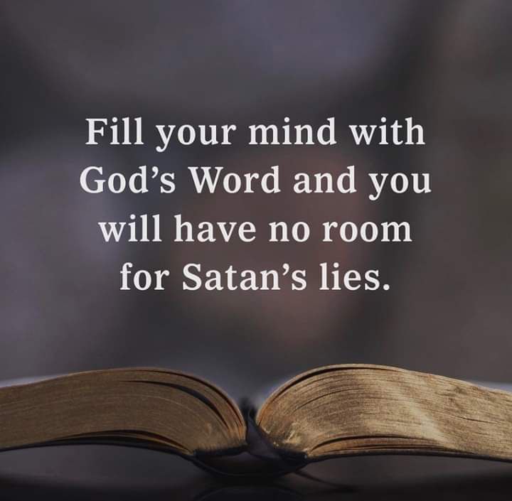 Fill your mind with God's word