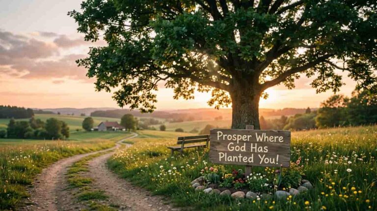 Prayer To Prosper Where God Has Planted You!