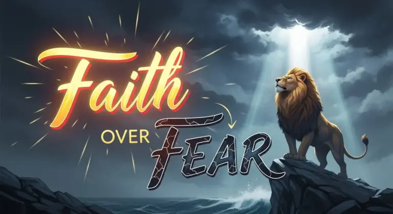 Daily Prayer For Today - Faith Over Fear