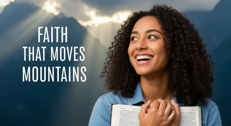 Daily Prayer For Today - Faith That Moves Mountains