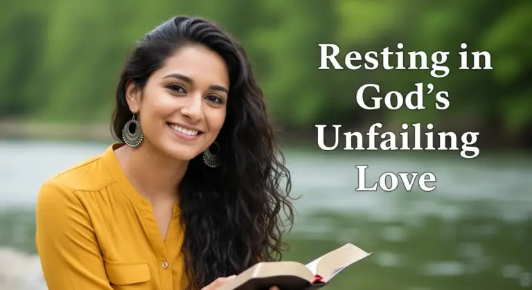 Daily Prayer For Today - Resting in God’s Unfailing Love