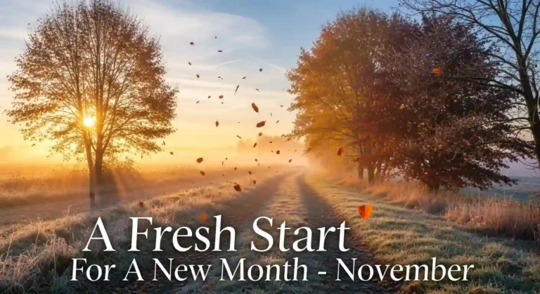 Daily Prayer For Today A Fresh Start For A New Month