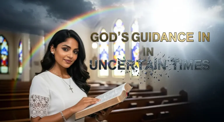 Daily Prayer For Today - God’s Guidance In Uncertain Times