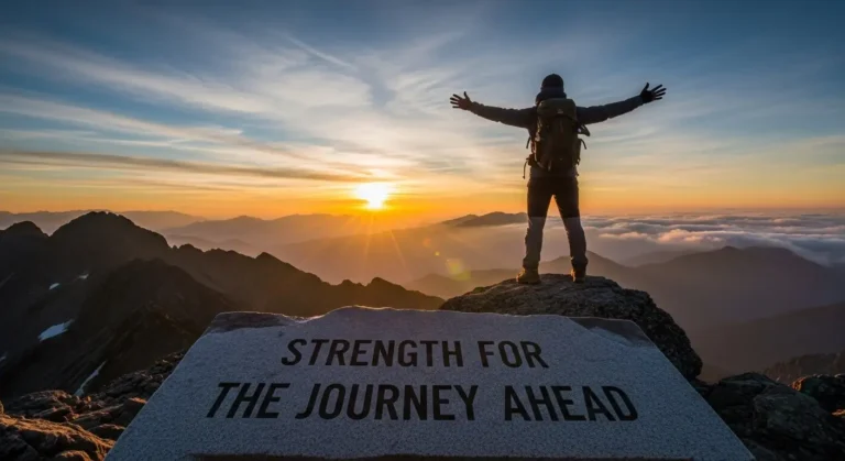Daily Prayer For Today - Strength For The Journey Ahead
