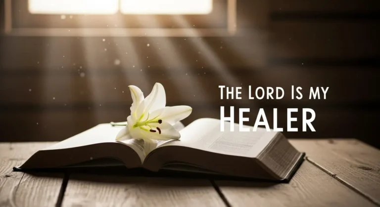 Daily Prayer For Today - The Lord Is My Healer