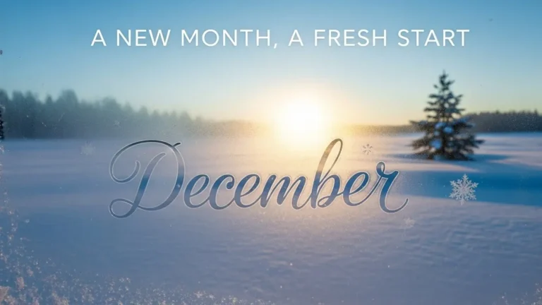 Daily Prayer For Today - A New Month, A Fresh Start