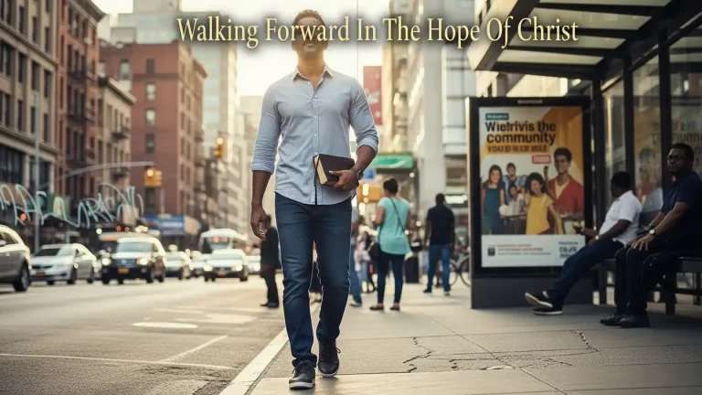 Daily Prayer For Today - Walking Forward In The Hope Of Christ