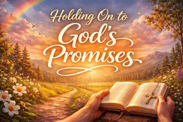 Daily Prayer For Today - Holding On to Godโs Promises