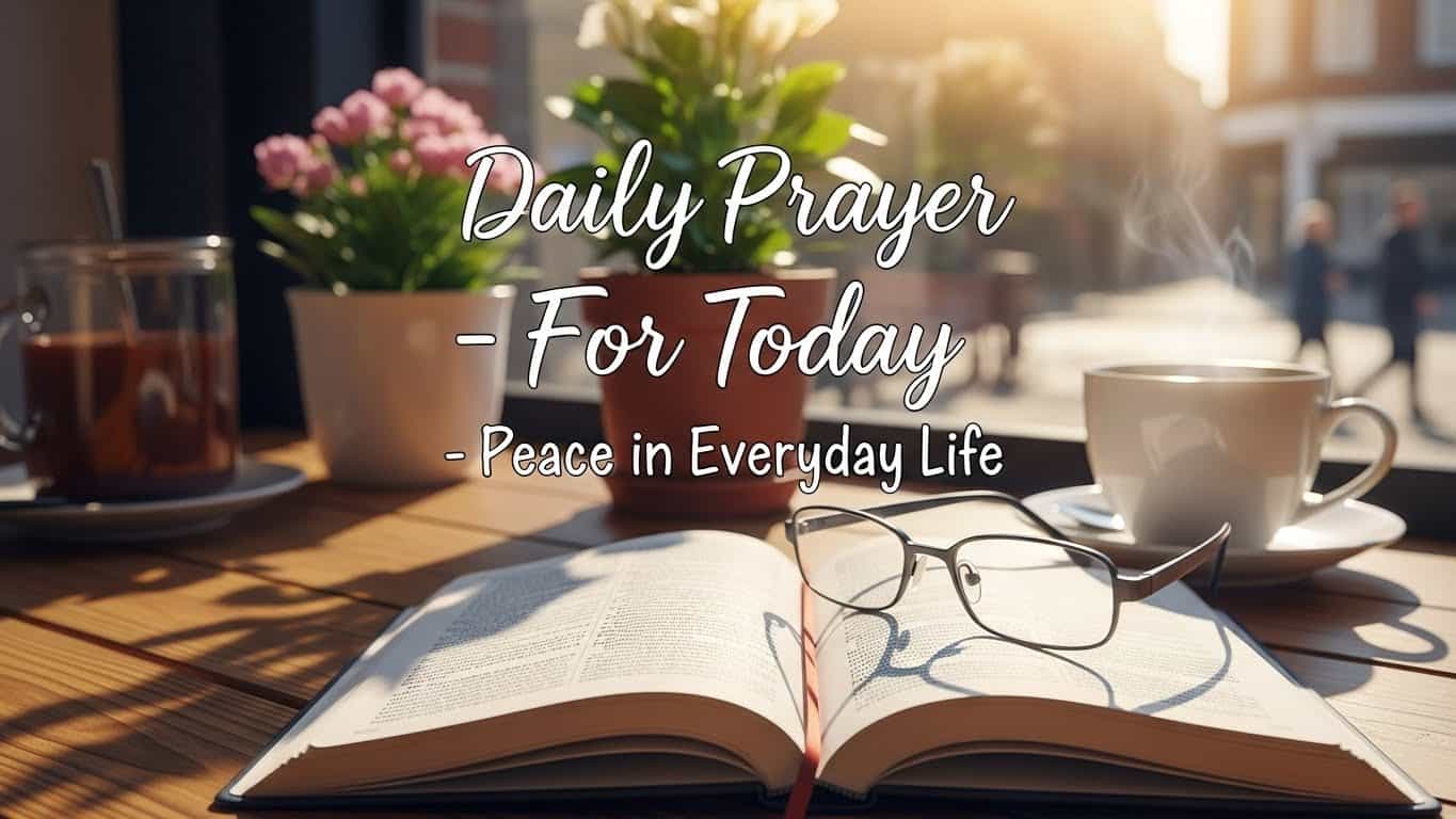 Daily Prayer For Today - Peace in Everyday Life