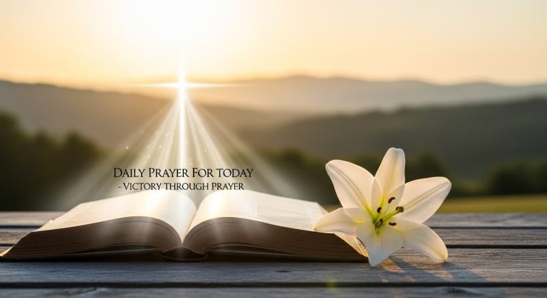 Daily Prayer For Today - Victory Through Prayer