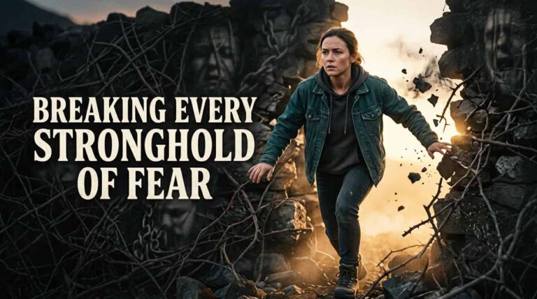 Daily Prayer For Today - Breaking Every Stronghold of Fear