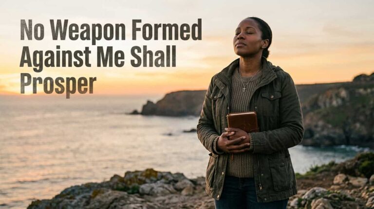 Daily Prayer For Today - No Weapon Formed Against Me