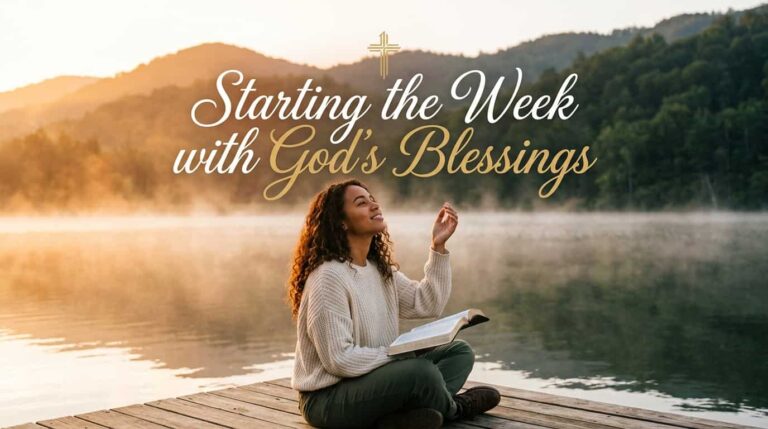 Daily Prayer For Today - Starting the Week with God’s Blessings