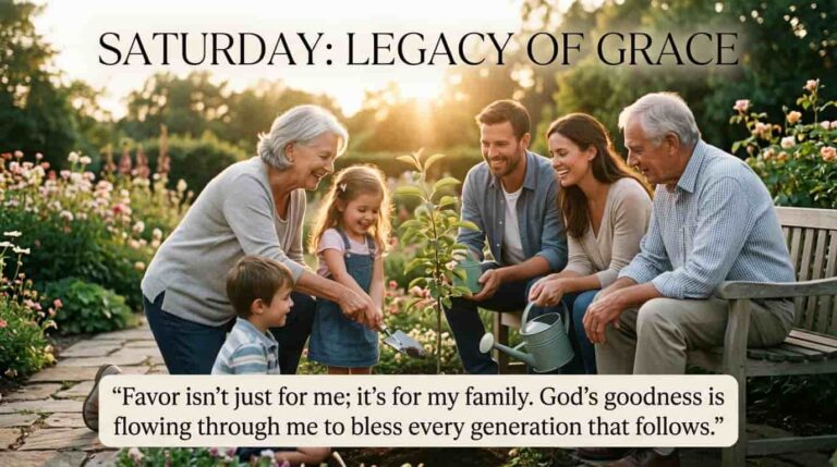 7 Days of Divine Favor - It's Saturday: Legacy of Grace