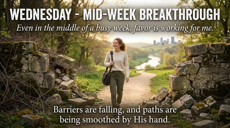 7 Days of Divine Favor - It's Wednesday: Mid-Week Breakthrough!