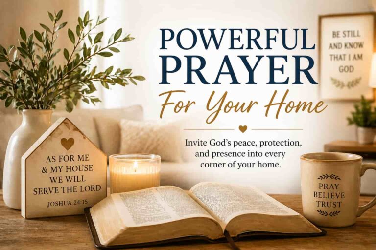 Powerful Prayer For Your Home