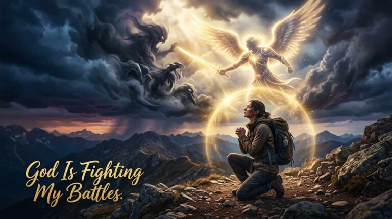 Daily Prayer For Today - God Is Fighting My Battles