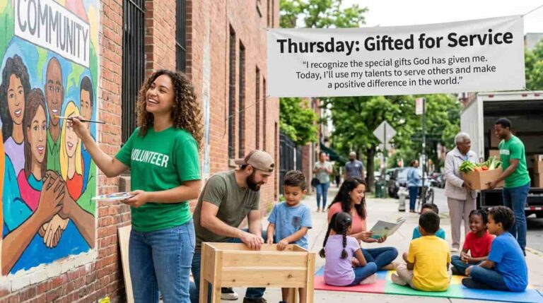 7 Days of Divine Purpose - It's Thursday: Gifted for Service