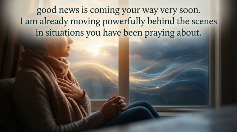 God is saying to you today: