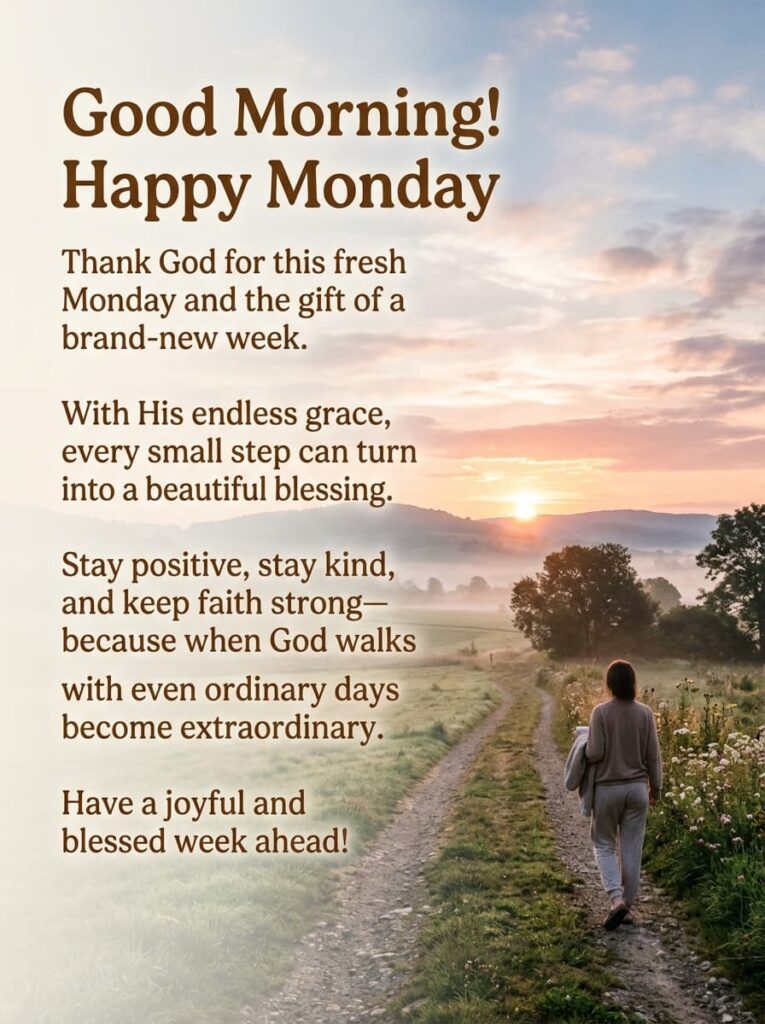 Monday Prayer