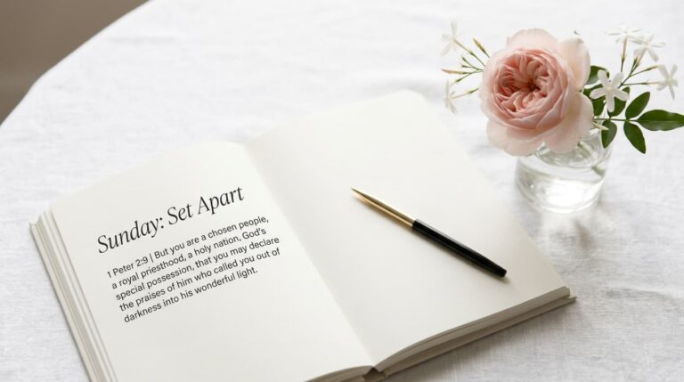 7 Days of Divine Purpose - It's Sunday: Set Apart