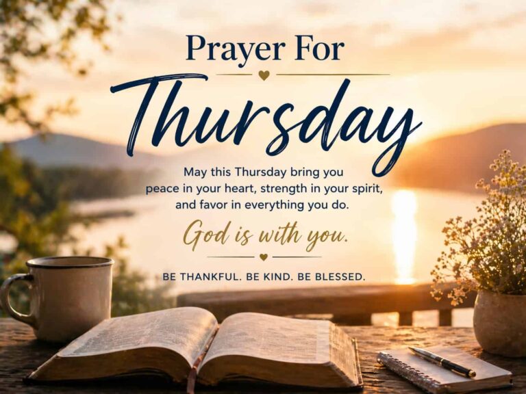 Prayer For Thursday