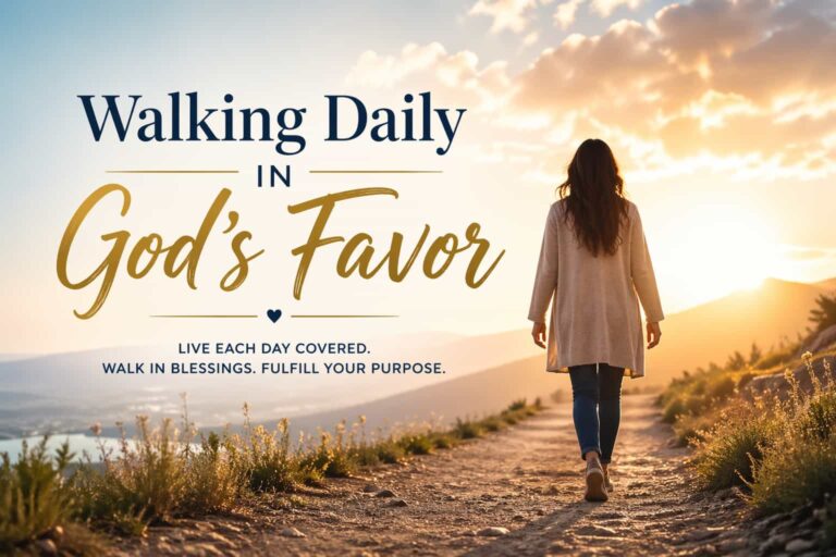 Daily Prayer For Today – Walking Daily in God’s Favor