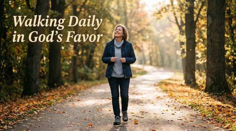 Walking Daily in God’s Favor