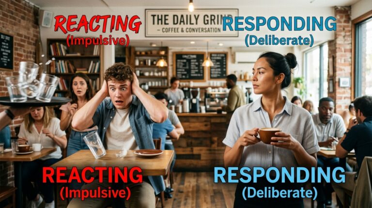 When It Suddenly Happens: Responding, Not Reacting